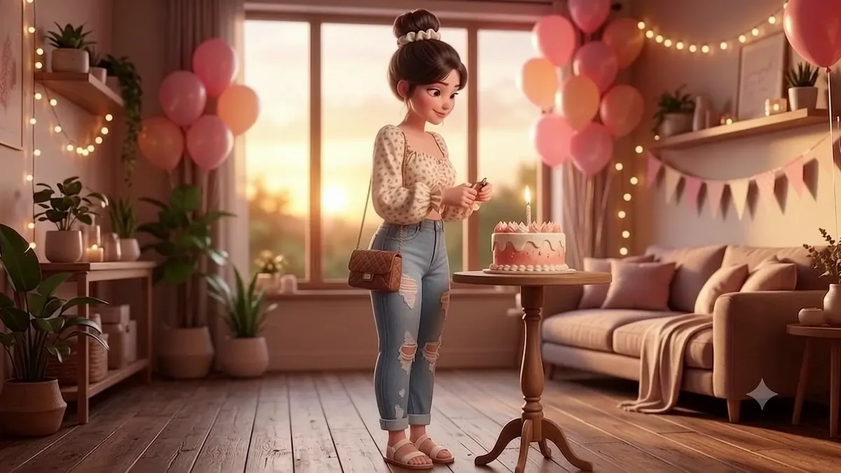 The Party Room, her birthday film